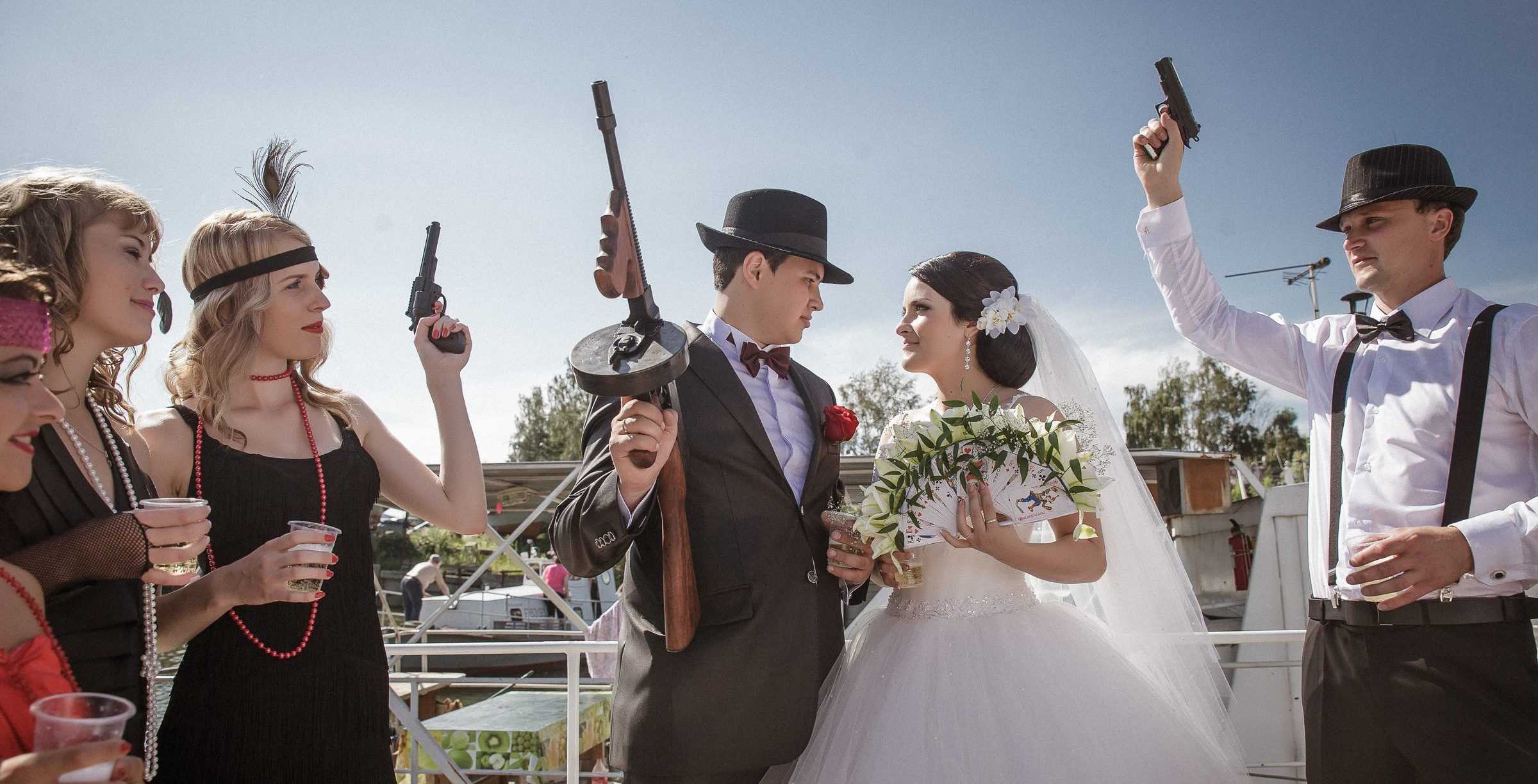 Готическая свадьба: идеи оформления и образ молодоженов фото и видео