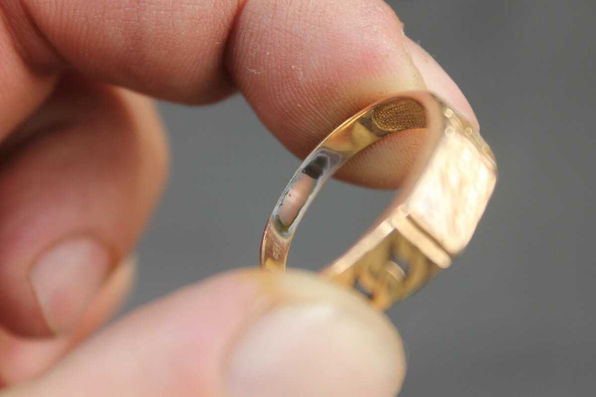 Как проверить кольцо золотое или нет?