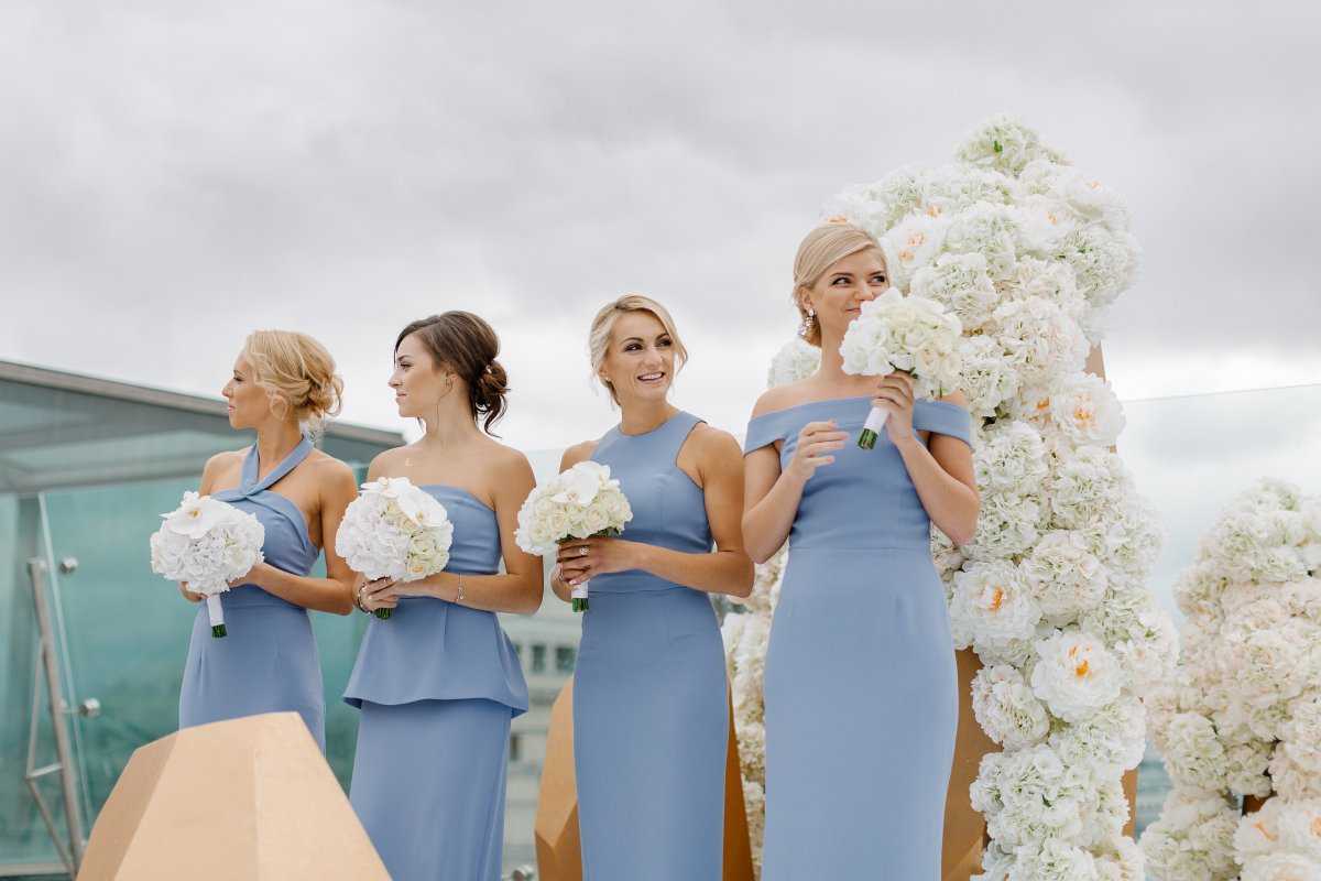 Свадьба в голубом цвете - фото роскошных и аристократичных идей