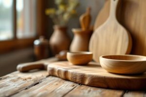 Деревянные изделия ручной работы: стиль и природа