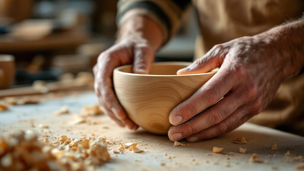 Деревянные изделия ручной работы: стиль и природа