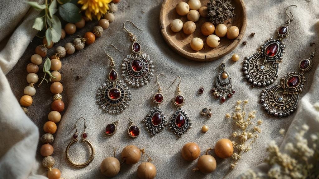 Славянские серьги: традиции и современность