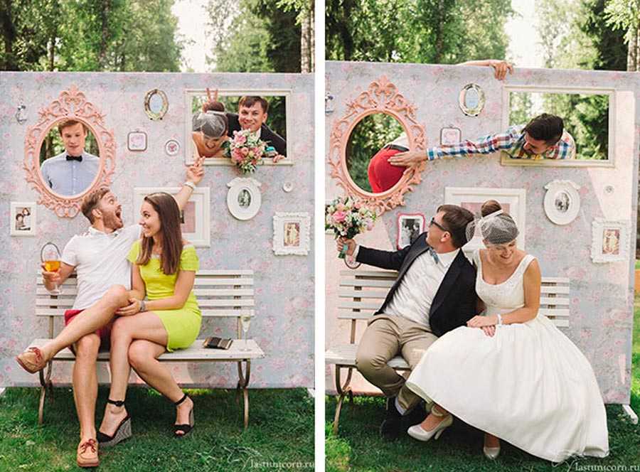 Фотозона на свадьбу 100 фото красивых и необычных решений