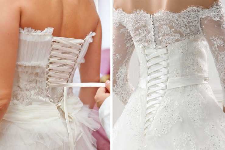 Как правильно шнуровать свадебное платье – советы, видео, фото