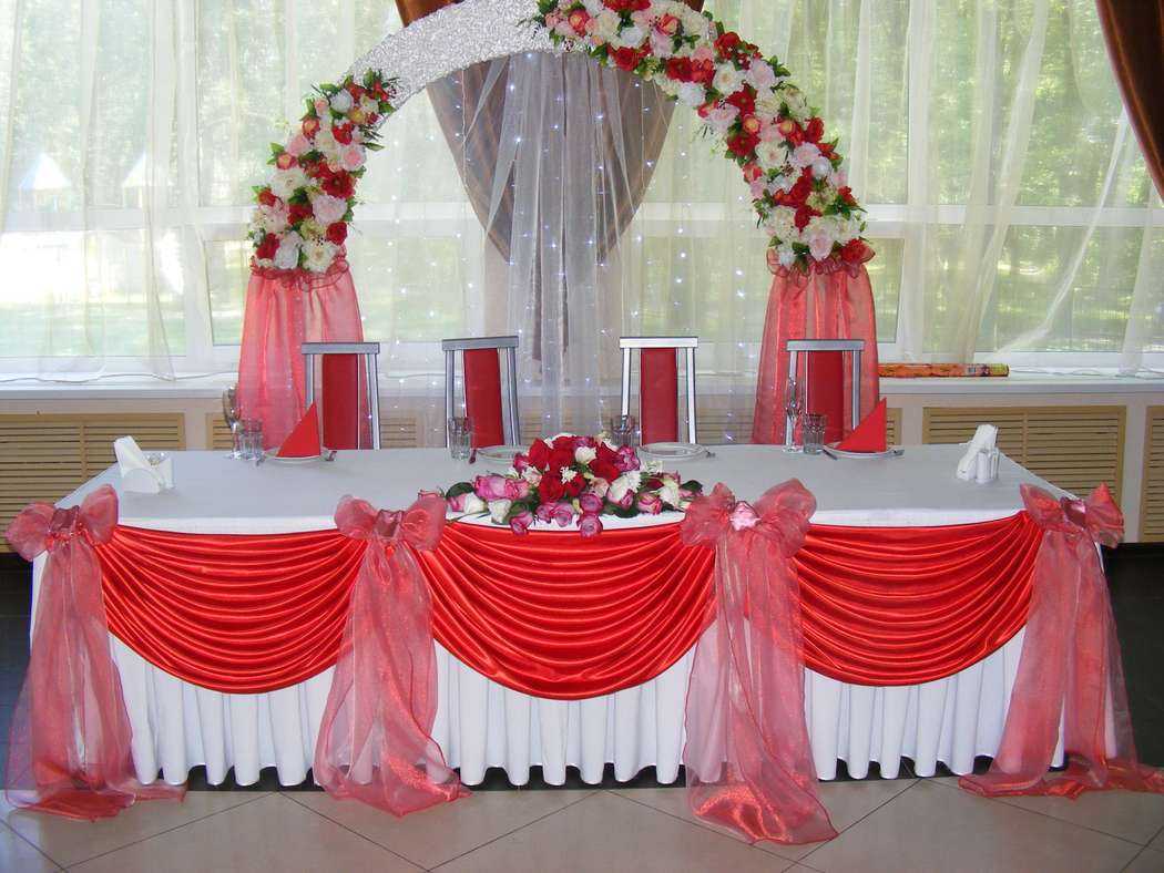 Президиум на свадьбу [2019]: как сделать своими руками каркас & стол