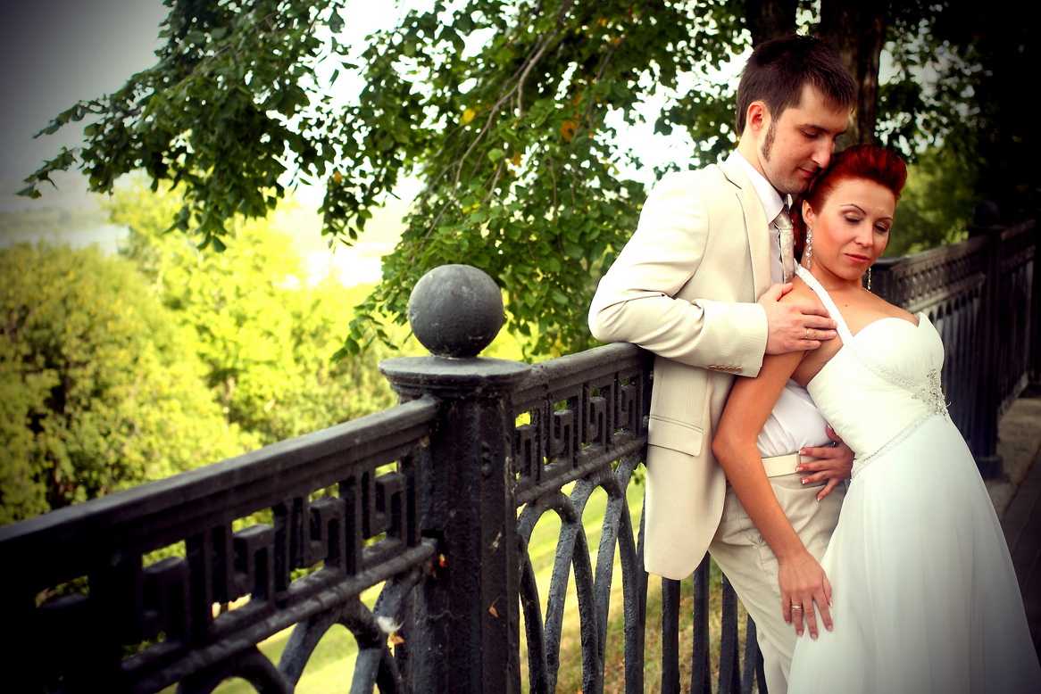 Обработка свадебных фотографий в фотошопе - художественное оформление снимков профессиональные уроки