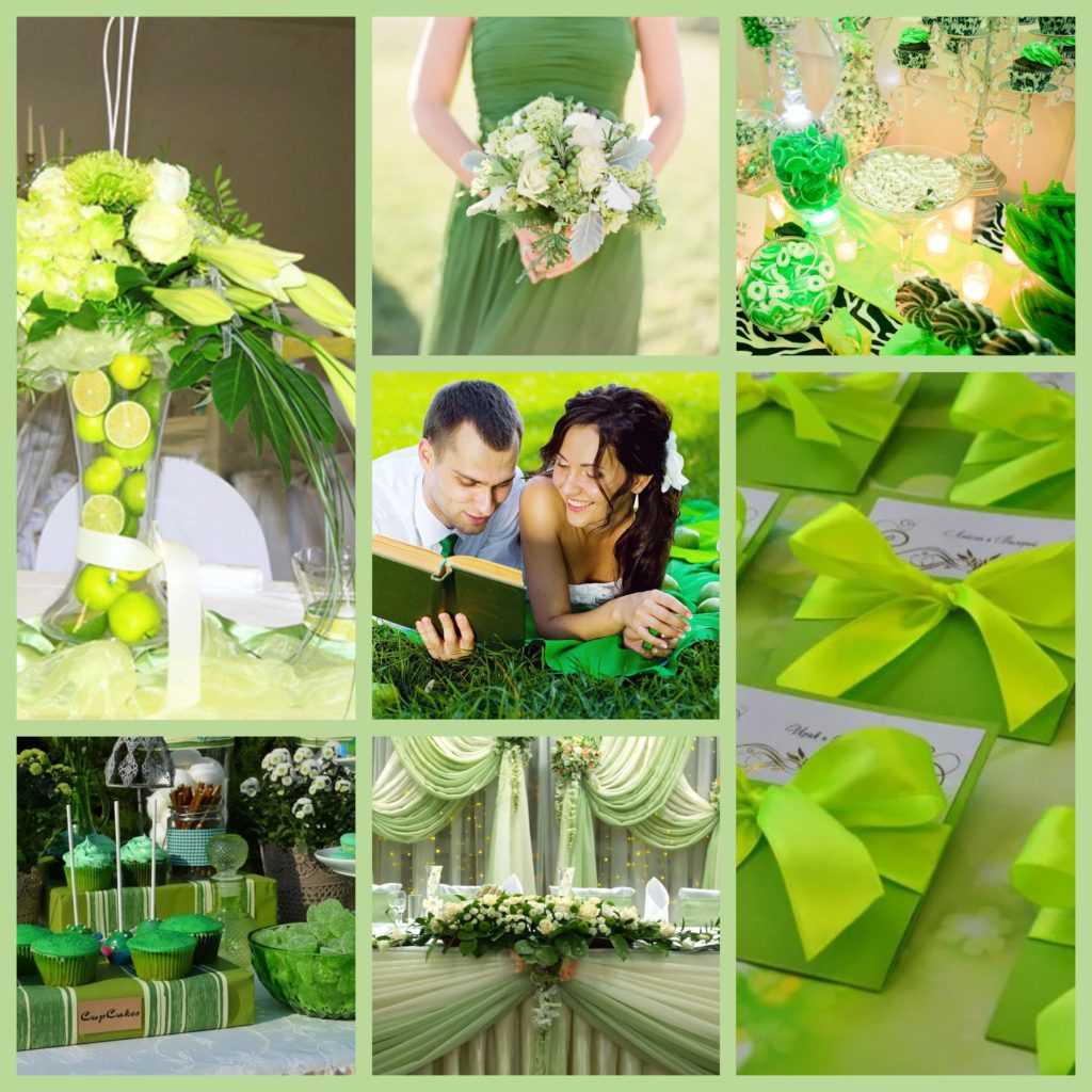 Зеленая свадьба: свежесть и гармония