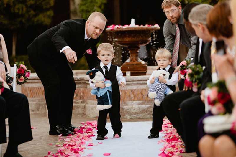 Как занять детей на свадьбе: идеи для маленьких гостей