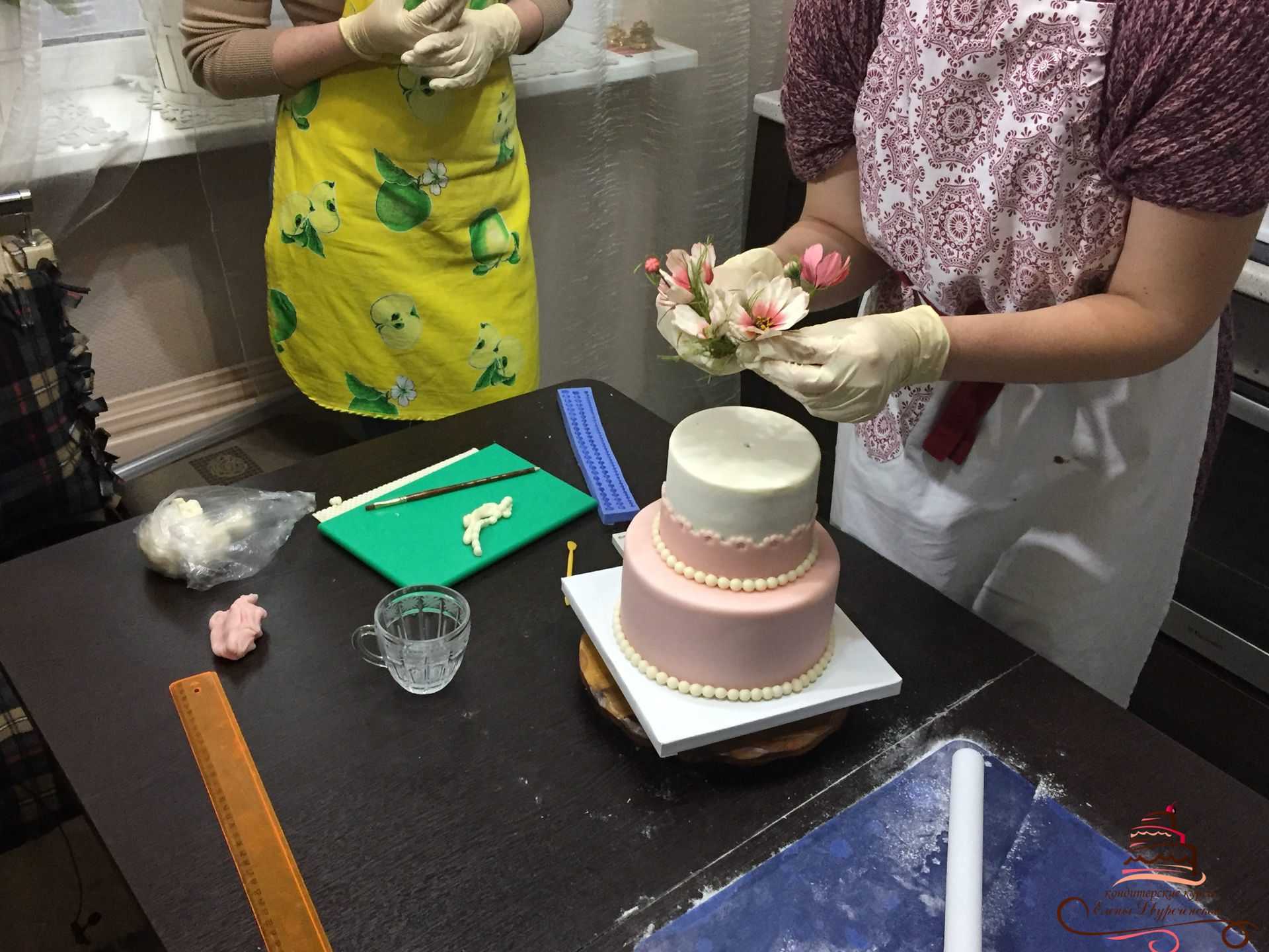 Как делают торты мастера