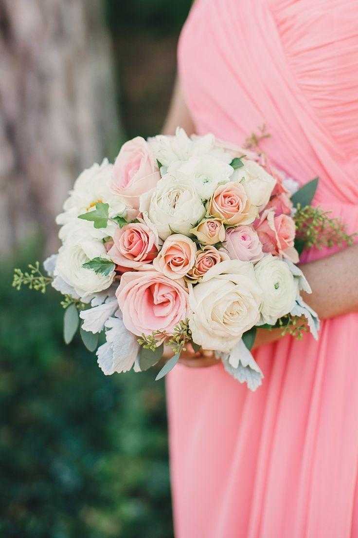Свадебные букеты из роз — цветы букеты