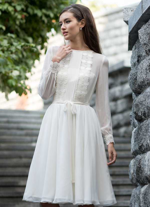 Свадебное платье с кружевными рукавами: популярные модели и фасоны 2017 года, советы по выбору, фото