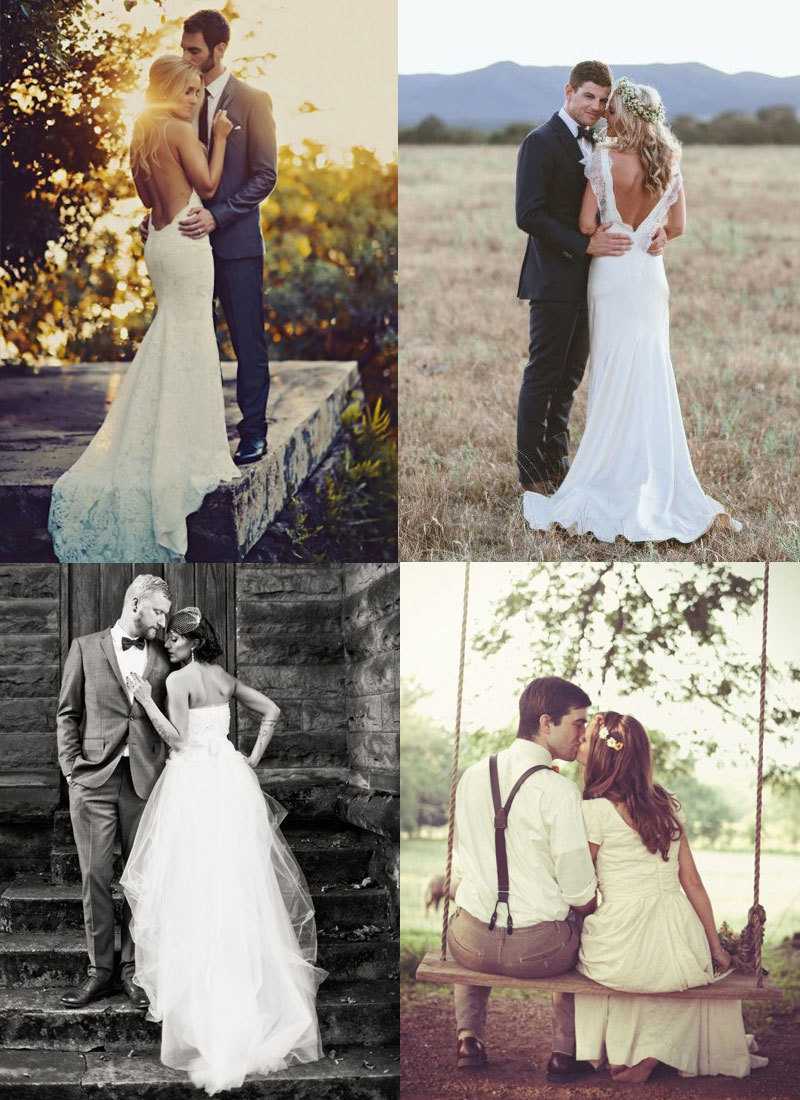 Позы для свадебной фотосессии жениха и невесты