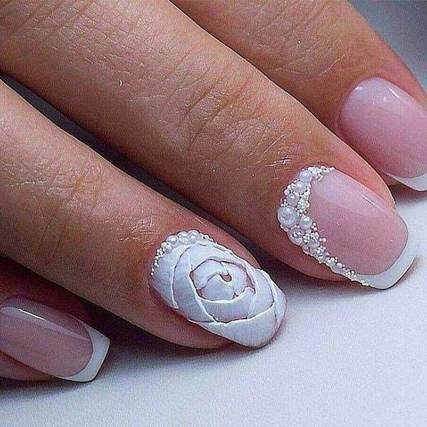 Свадебный маникюр: идеи дизайна ногтей для невесты и гостей