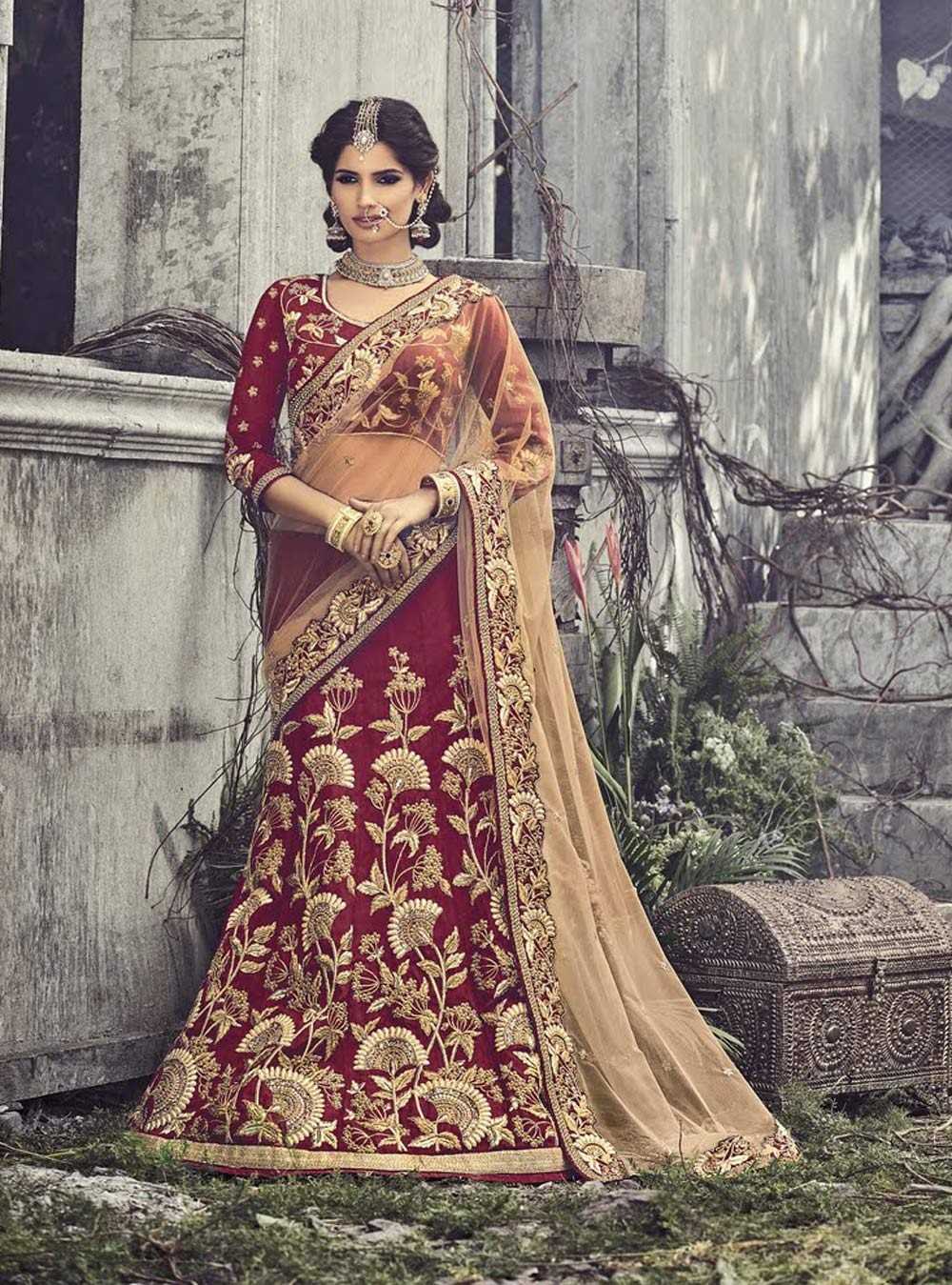 Индийское свадебное Сари