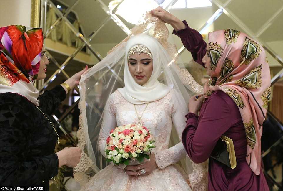 Чеченская свадьба - выкуп невесты выбор платья для невесты традиции и обычаи
