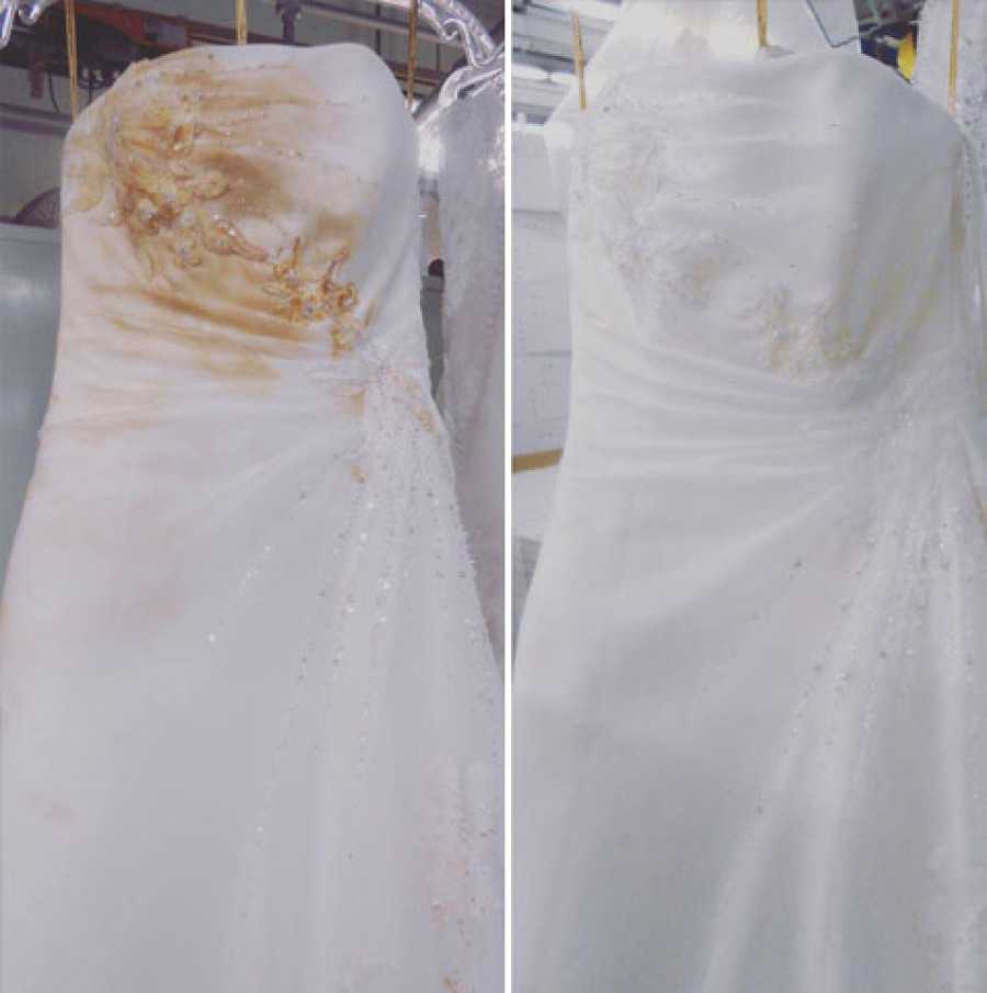 Химчистка свадебного платья в балашихе
