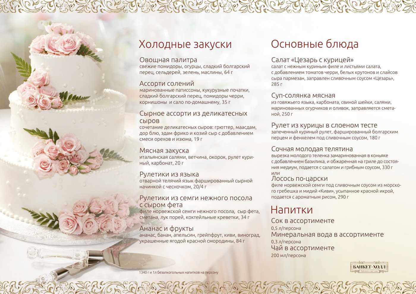 Свадебное меню на 30 человек в кафе & дома (или ресторане) летом [2019] – варианты блюд и дополнительные советы