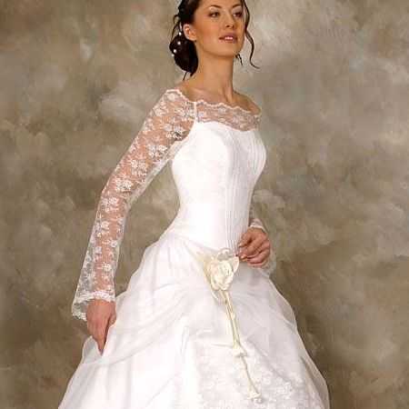 Свадебные платья - как выбрать рукав?