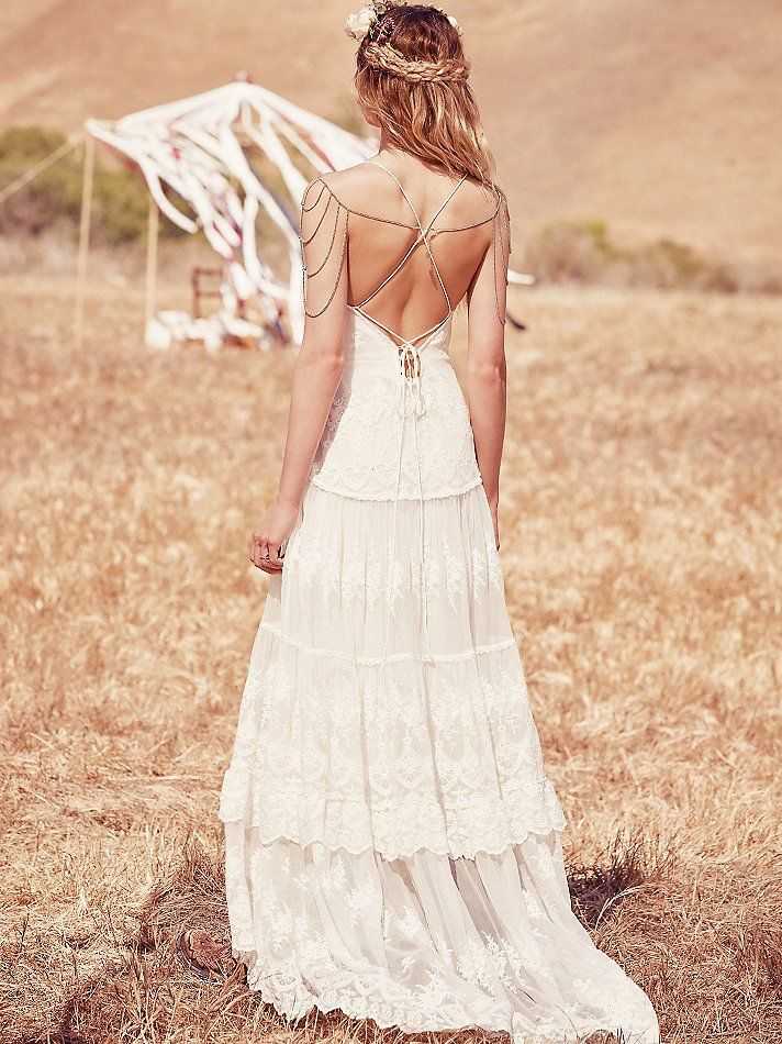 Свадебное платье в стиле бохо 100 фото стильных пышных и элегантных нарядов для невесты