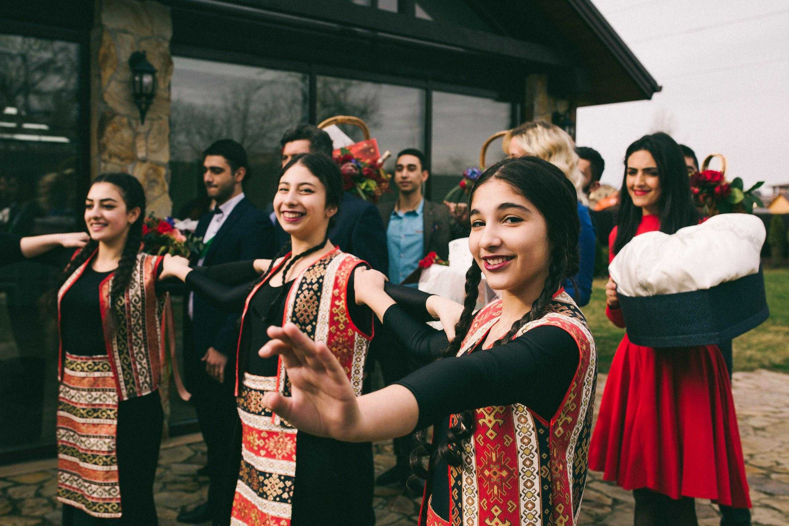 Армянские свадебные традиции с видео