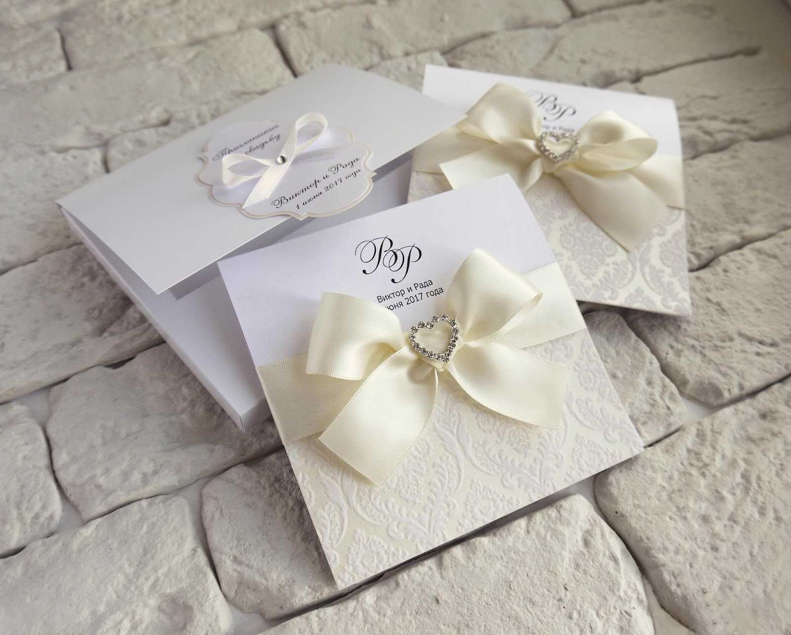 Необычные идеи для изготовления и украшения открыток на свадьбу Свадебные открытки с поздравлениями Бумажные открытки разных форм Использование вышивки в оформлении открыток