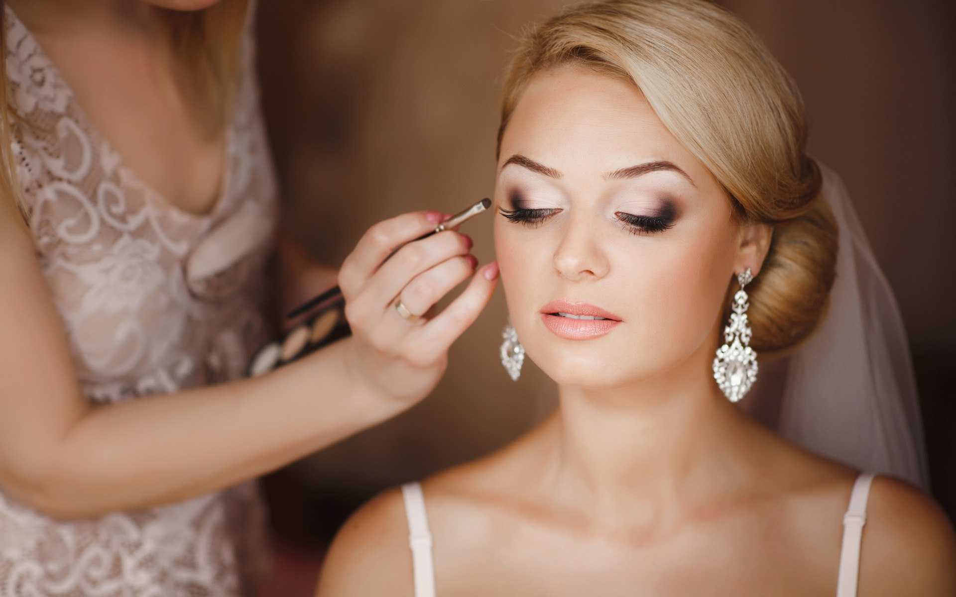 Свадебный макияж для блондинок (фото)