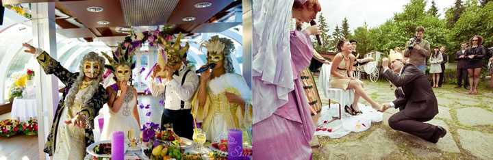 Выкуп невесты в русском народном стиле – сценарий [2019] года ? & конкурсы