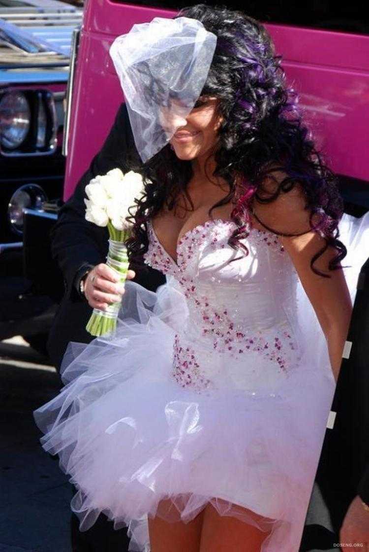 Шокирующие платья невесты - идеи эпатажных и самых необычных нарядов с фото