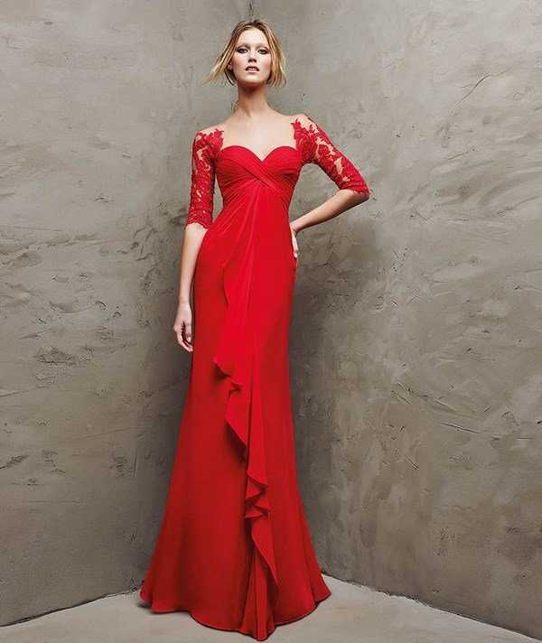 Красное свадебное платье 100 фото стильных пышных и элегантных нарядов для невесты