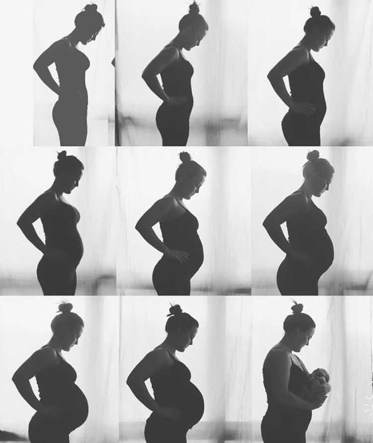 Позы для фотосессии беременной: в студии, на природе, дома