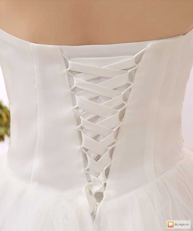 Как зашнуровать корсет на свадебном платье?