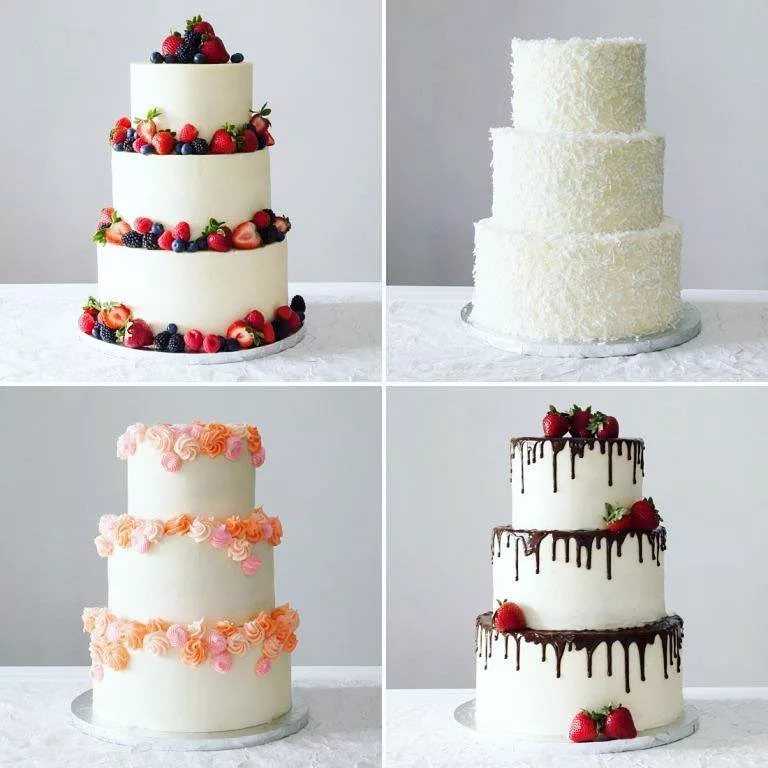 Свадебные торты 100 фото модного оформления вкусных тортиков