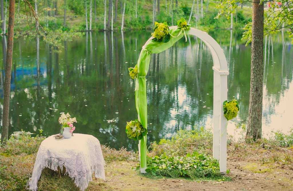 Свадебные арки: фото и идеи для молодожёнов