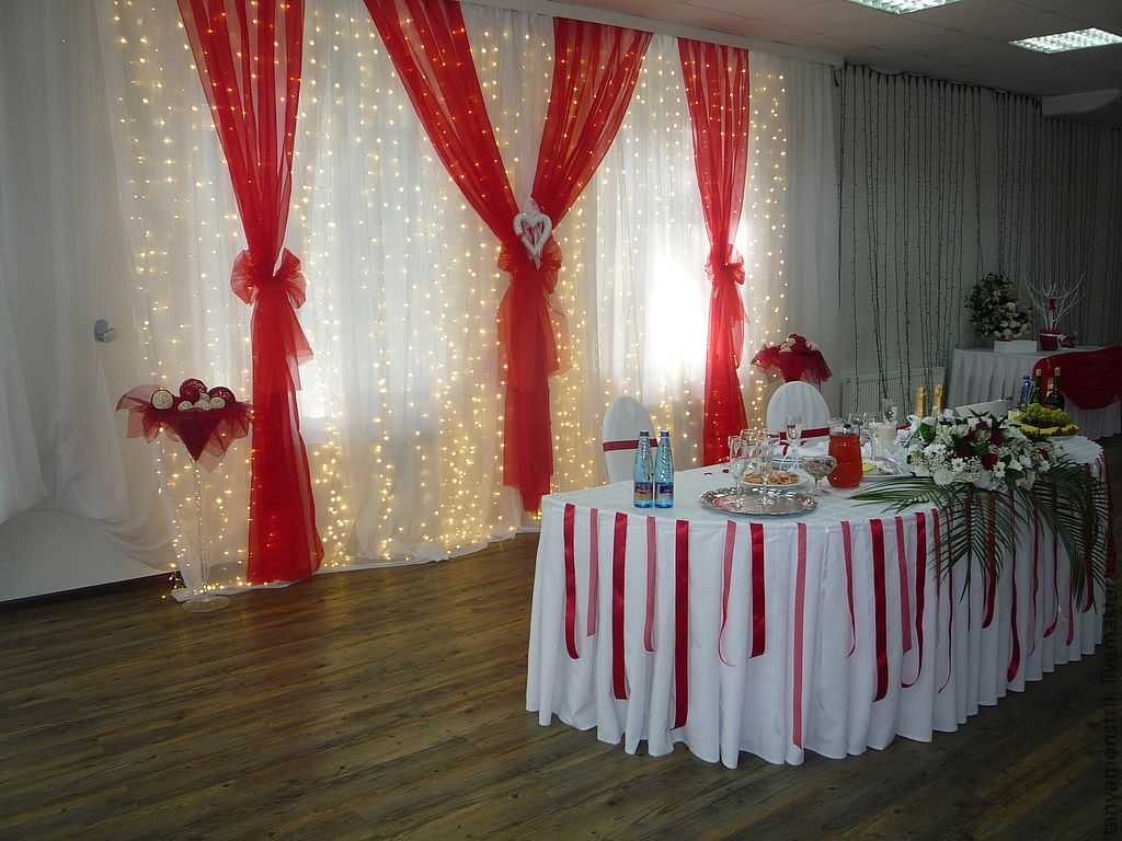 Украшение зала на свадьбу: современные идеи оформления