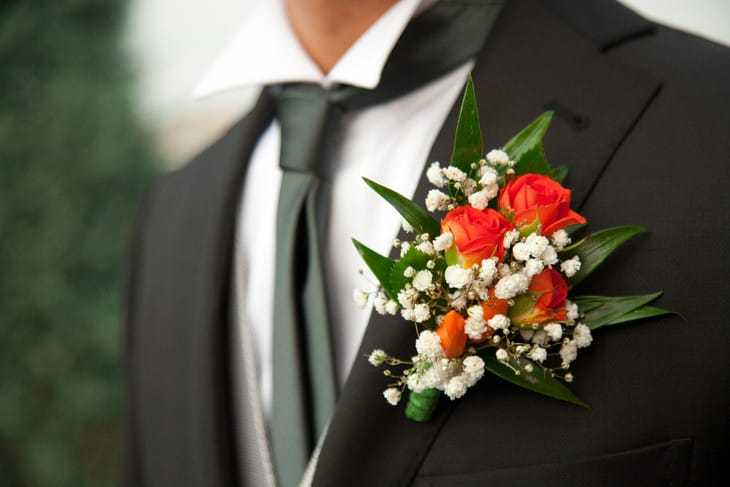 Бутоньерка для жениха - свадебный блог wedding blog