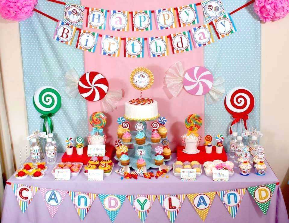 Кенди бар своими руками  сладкий стол на свадьбу для детей посуда оформление сладости фото